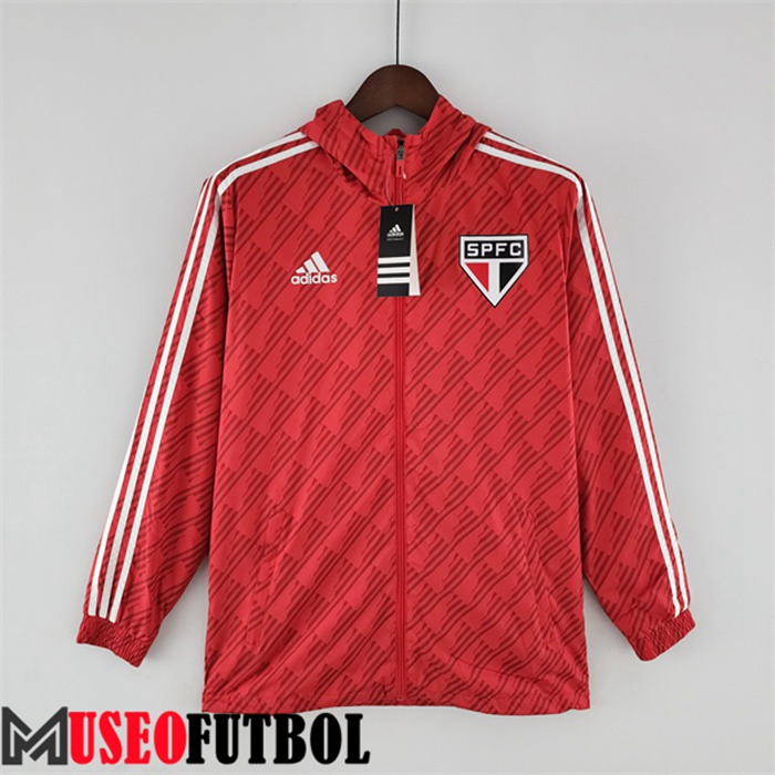 Rompevientos Sao Paulo FC Rojo 2022/2023