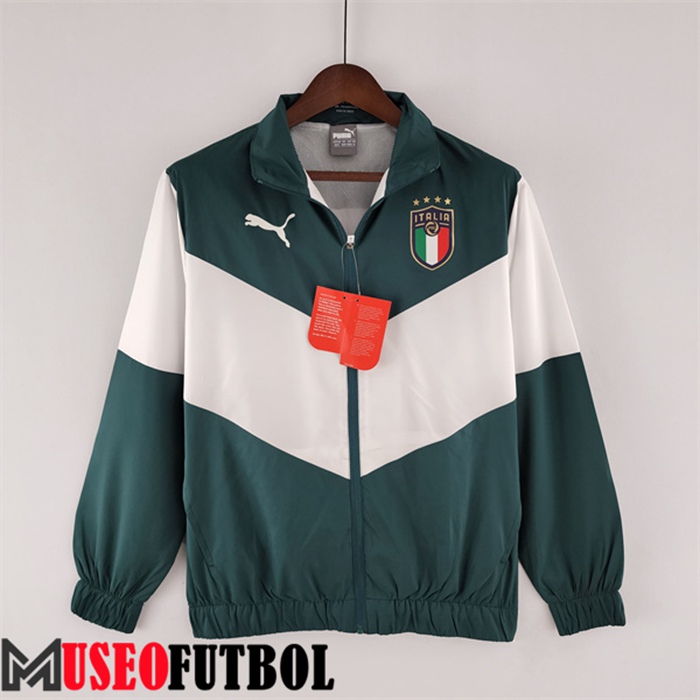 Rompevientos Italia Verde/Blanco 2022/2023