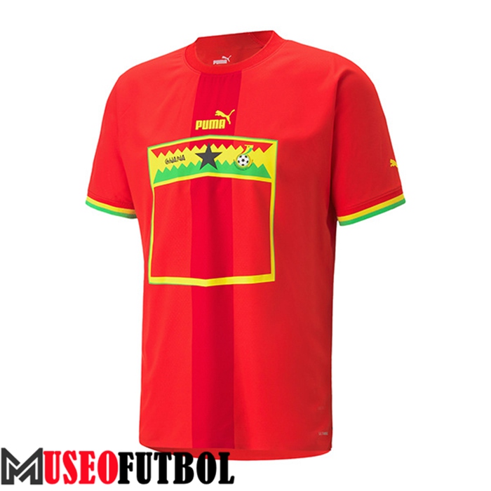 Camiseta Nacional Ghana Segunda 2022/2023