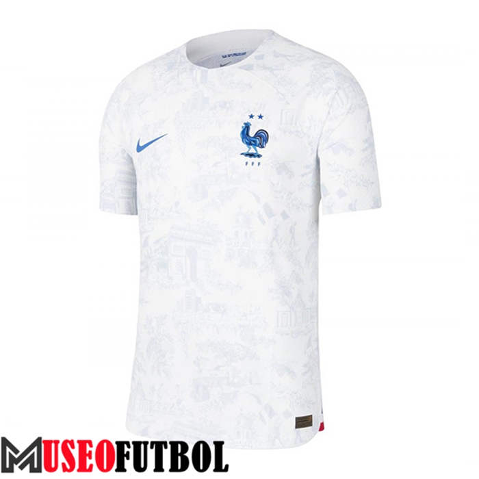 Camiseta Nacional Francia Segunda 2022/2023