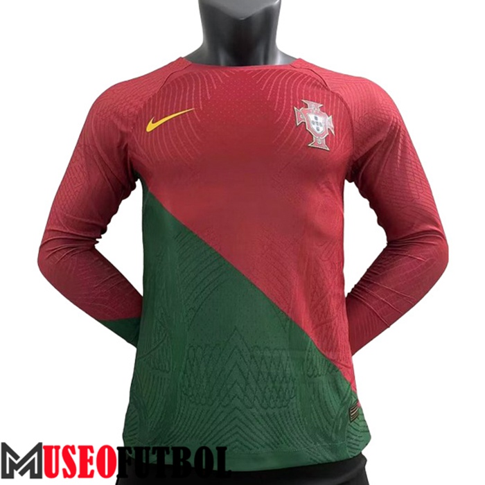 Camiseta Nacional Portugal Primera Manga Largas 2022/2023