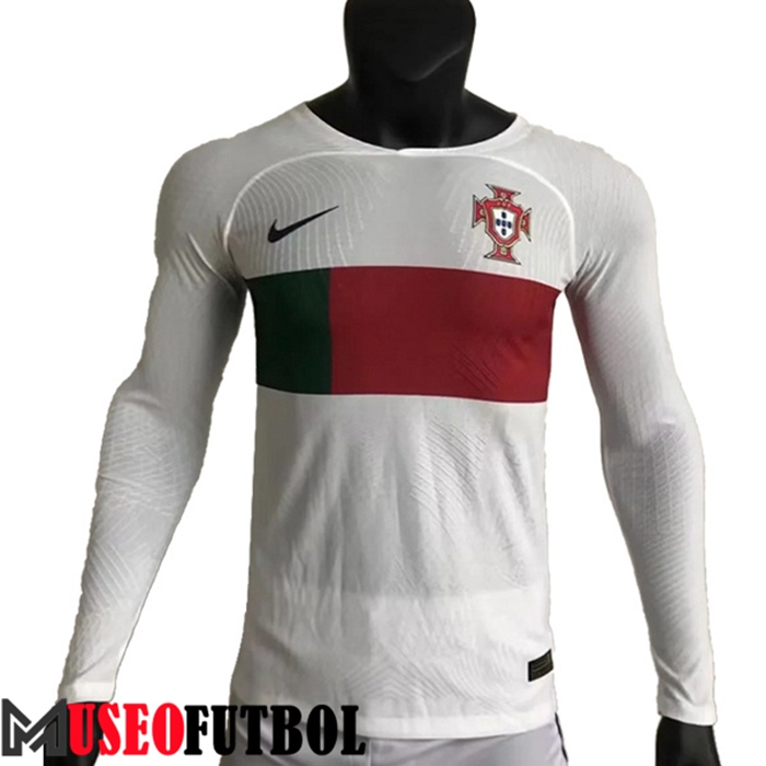 Camiseta Nacional Portugal Segunda Manga Largas 2022/2023