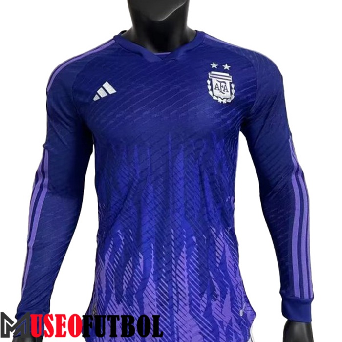 Camiseta Nacional Argentina Segunda Manga Largas 2022/2023