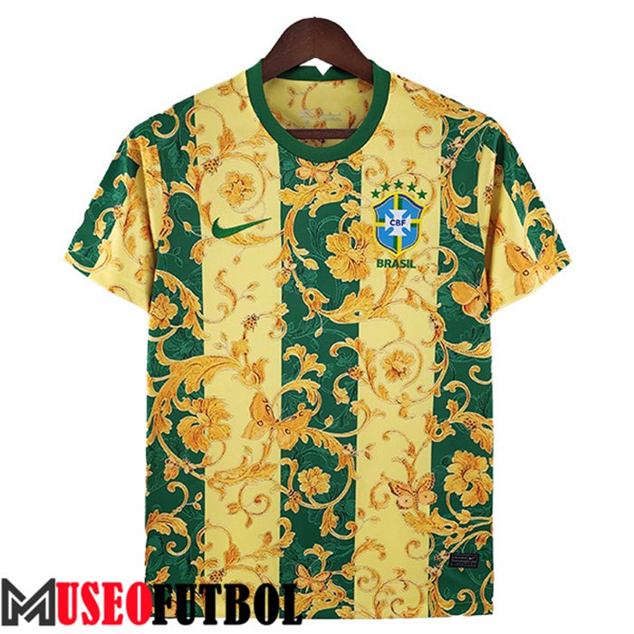 Camiseta Nacional Brasil Special Edition Amarillo/Verde 2022/2023