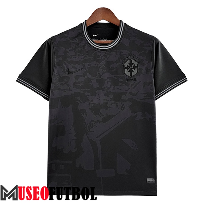 Camiseta Nacional Brasil Negro 2022/2023