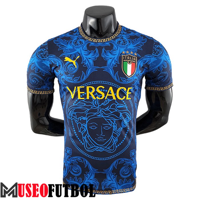 Camiseta Nacional Italia Versace Azul 2022/2023