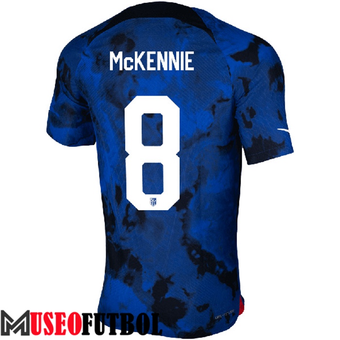 Camiseta Nacional Estados Unidos (McKENNIE #8) 2022/2023 Segunda