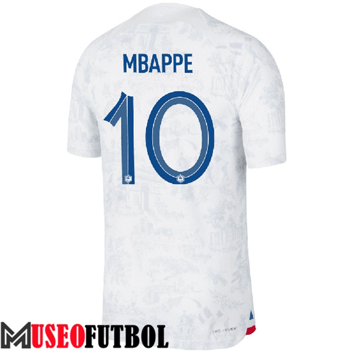 Camiseta Nacional Francia (MBAPPE #10) 2022/2023 Segunda