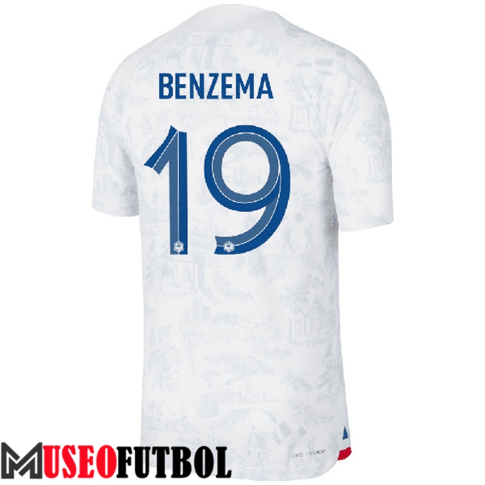 Camiseta Nacional Francia (BENZEMA #19) 2022/2023 Segunda