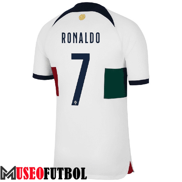 Camiseta Nacional Portugal (RONALDO #7) 2022/2023 Segunda