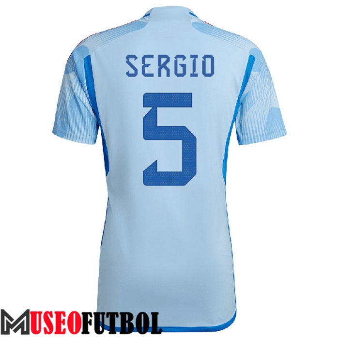 Camiseta Nacional España (SERGIO #5) 2022/2023 Segunda