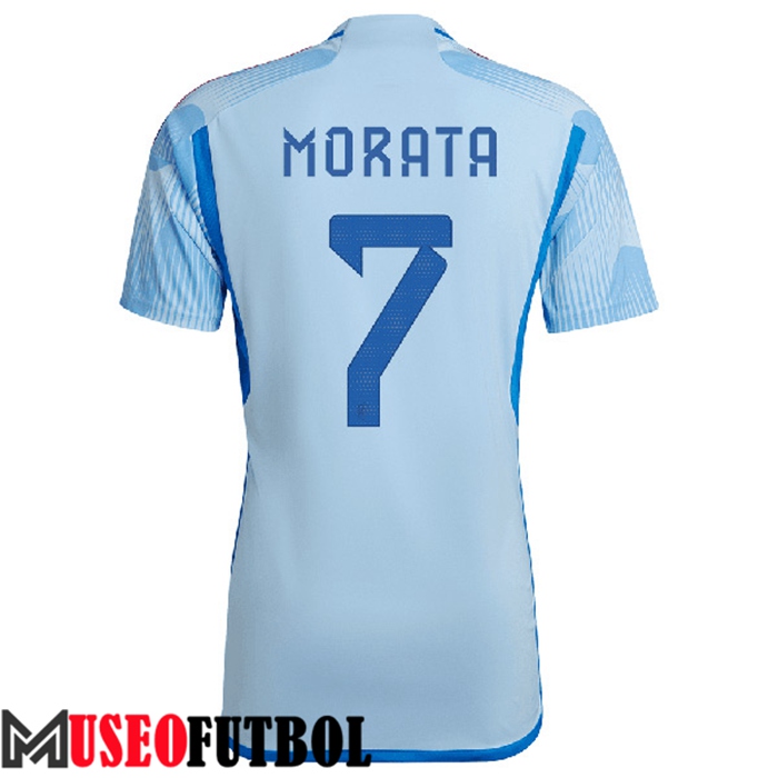 Camiseta Nacional España (MORATA #7) 2022/2023 Segunda