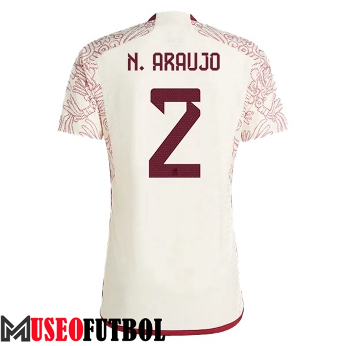 Camiseta Nacional Mexico (N. ARAUJO #2) 2022/2023 Segunda