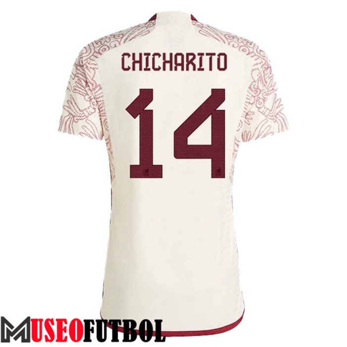 Camiseta Nacional Mexico (CHICHARITO #14) 2022/2023 Segunda