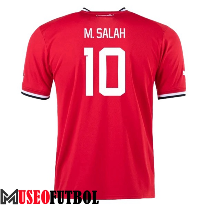 Camiseta Nacional Egipto (M.SALAH #10) 2022/2023 Primera