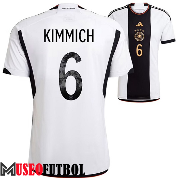 Camiseta Nacional Alemania (KIMMICH #6) 2022/2023 Primera