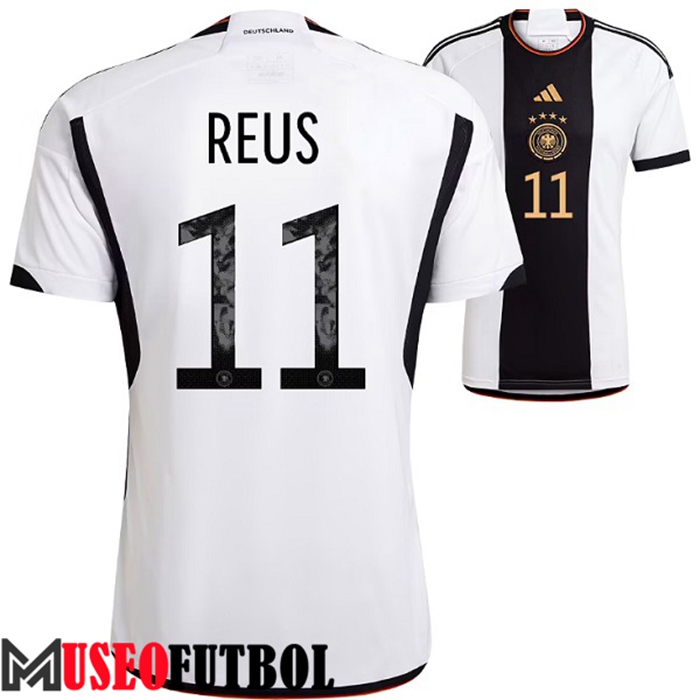 Camiseta Nacional Alemania (REUS #11) 2022/2023 Primera