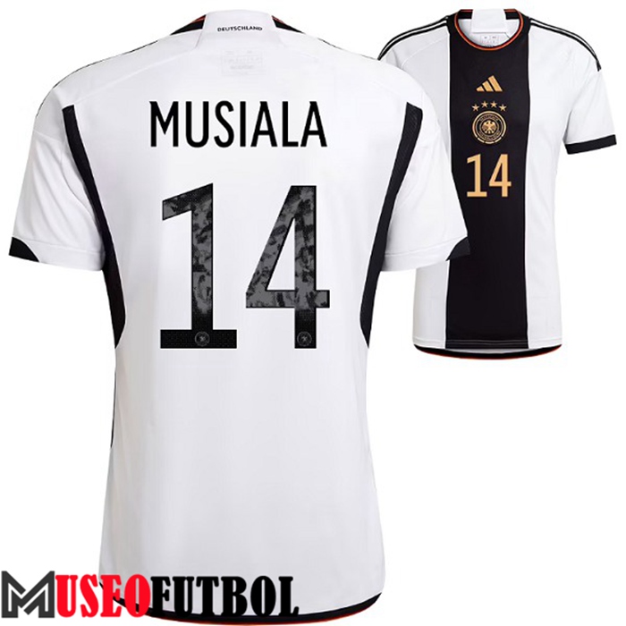 Camiseta Nacional Alemania (MUSIALA #14) 2022/2023 Primera