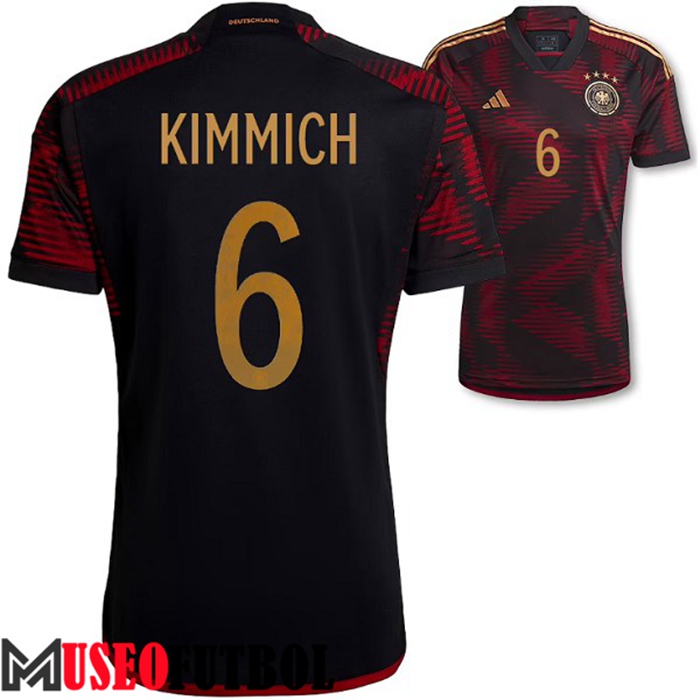 Camiseta Nacional Alemania (KIMMICH #6) 2022/2023 Segunda