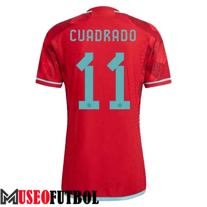 Camiseta Nacional Colombia (CUADRADO #11) 2022/2023 Segunda