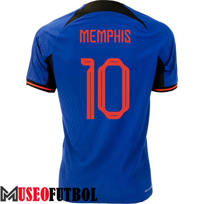 Camiseta Nacional Países Bajos (MEMPHIS #10) 2022/2023 Segunda