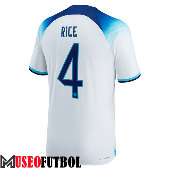 Camiseta Nacional Inglaterra (RICE #4) 2022/2023 Primera