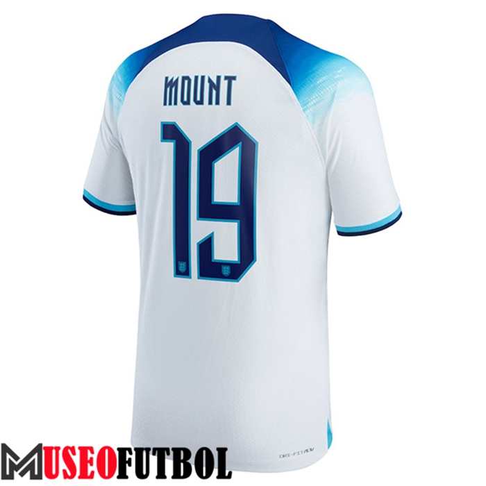 Camiseta Nacional Inglaterra (MOUNT #19) 2022/2023 Primera