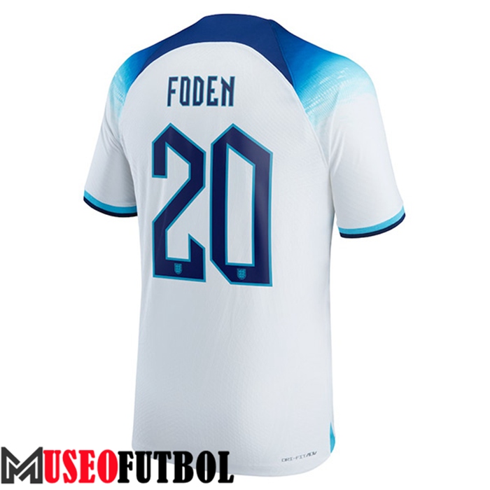 Camiseta Nacional Inglaterra (FODEN #20) 2022/2023 Primera