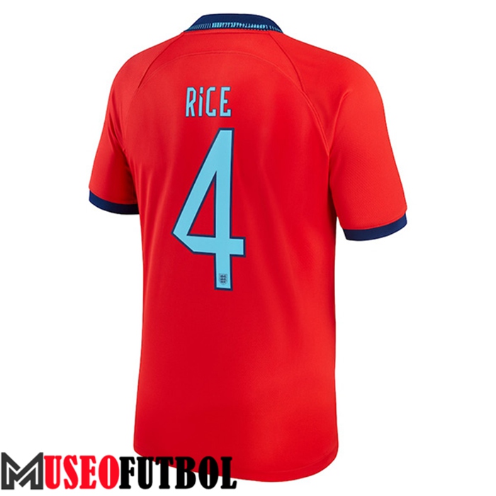 Camiseta Nacional Inglaterra (RICE #4) 2022/2023 Segunda