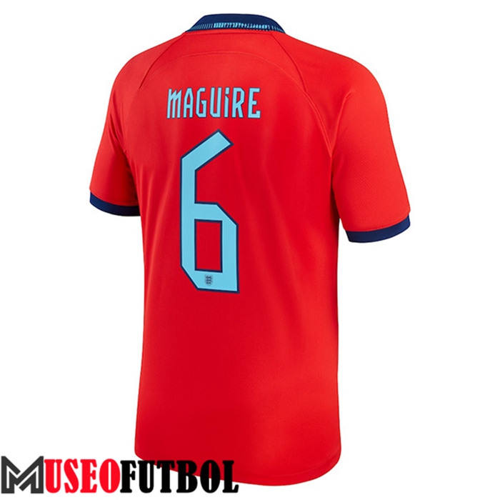 Camiseta Nacional Inglaterra (MAGUIRE #6) 2022/2023 Segunda