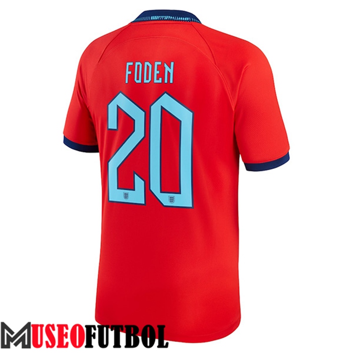 Camiseta Nacional Inglaterra (FODEN #20) 2022/2023 Segunda