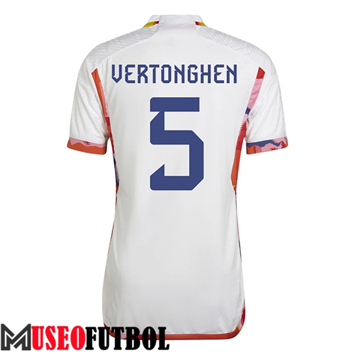 Camiseta Nacional Bélgica (VerdeONGHEN #5) 2022/2023 Segunda