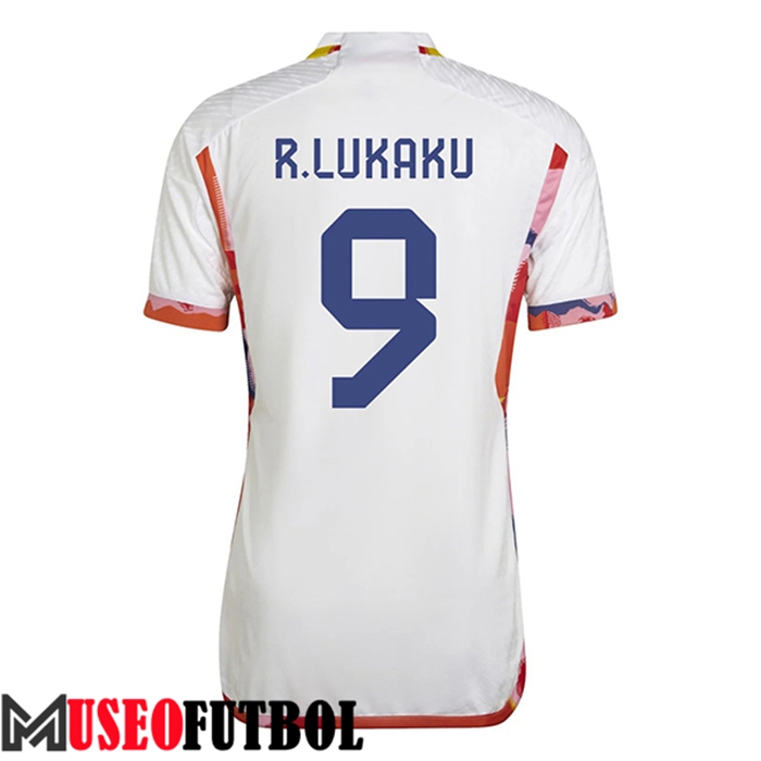 Camiseta Nacional Bélgica (R.LUKAKU #9) 2022/2023 Segunda