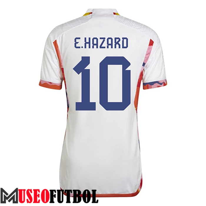 Camiseta Nacional Bélgica (E.HAZARD #10) 2022/2023 Segunda