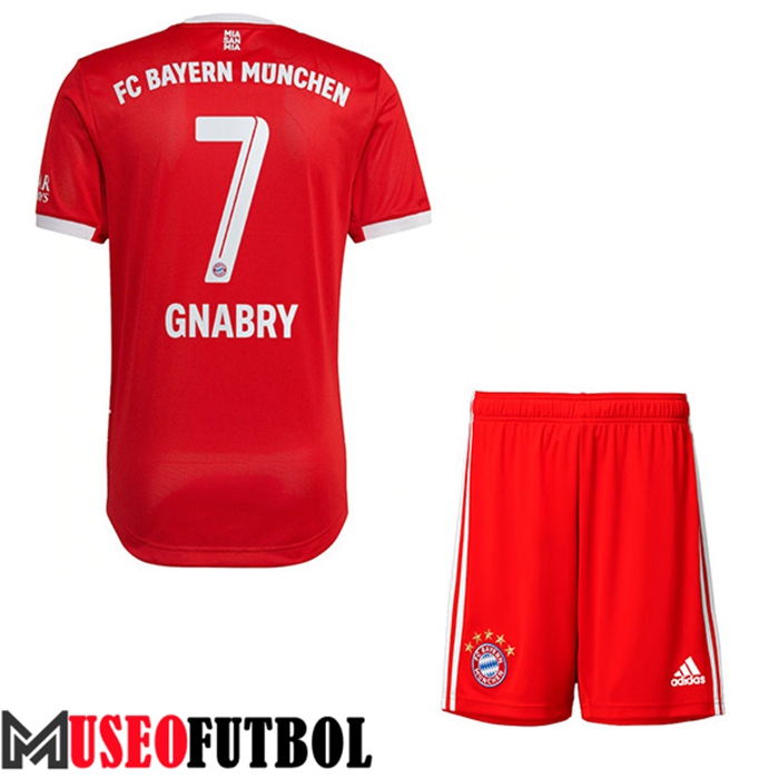 Camiseta Bayern Munich (GNABRY #7) Ninos Primera 2022/23