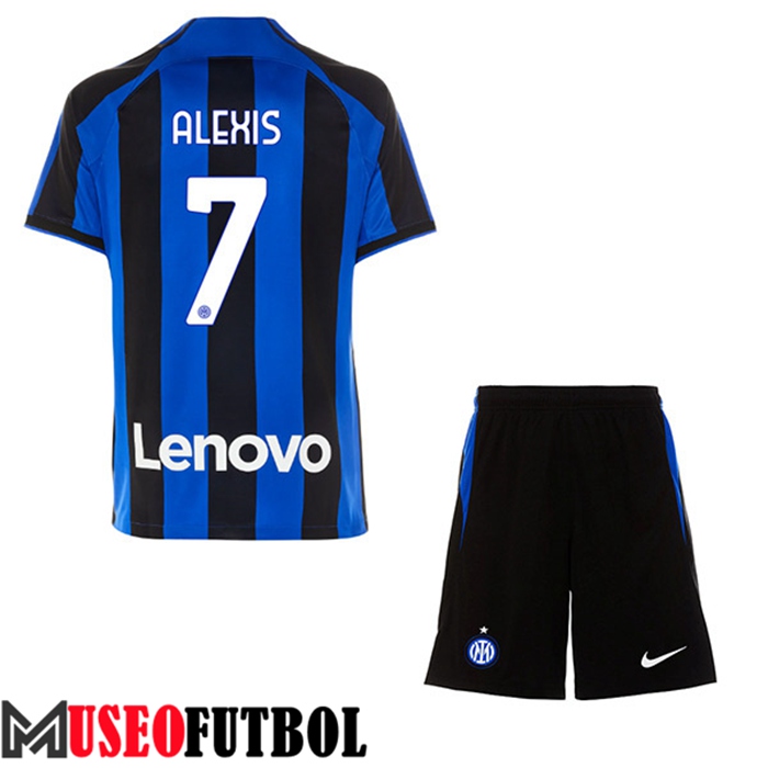 Camiseta Inter Milan (ALEXIS #7) Ninos Primera 2022/23