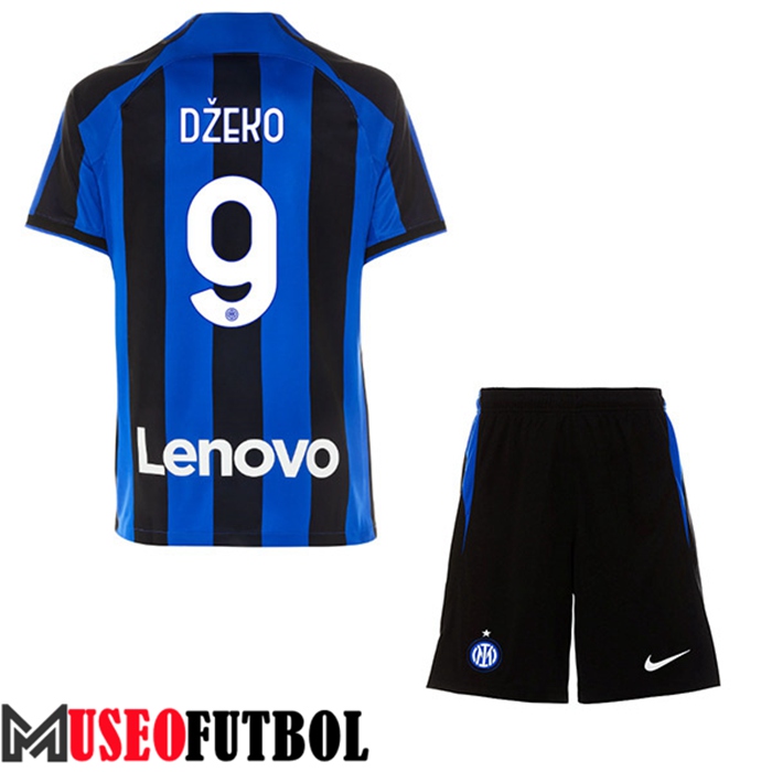 Camiseta Inter Milan (DŽEKO #9) Ninos Primera 2022/23