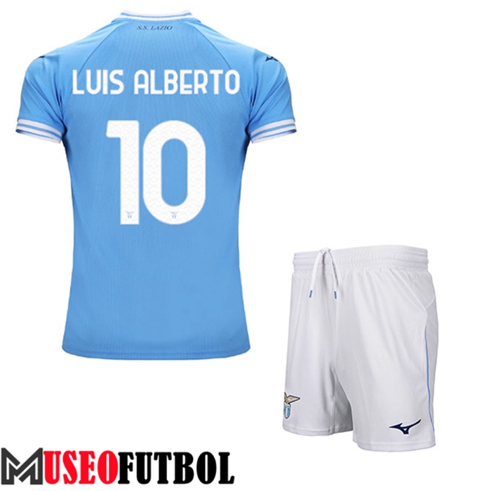 Camiseta SS Lazio (LUIS ALBERTO #10) Ninos Primera 2022/23