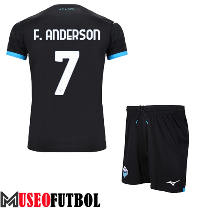 Camiseta SS Lazio (F.ANDERSON #7) Ninos Segunda 2022/23