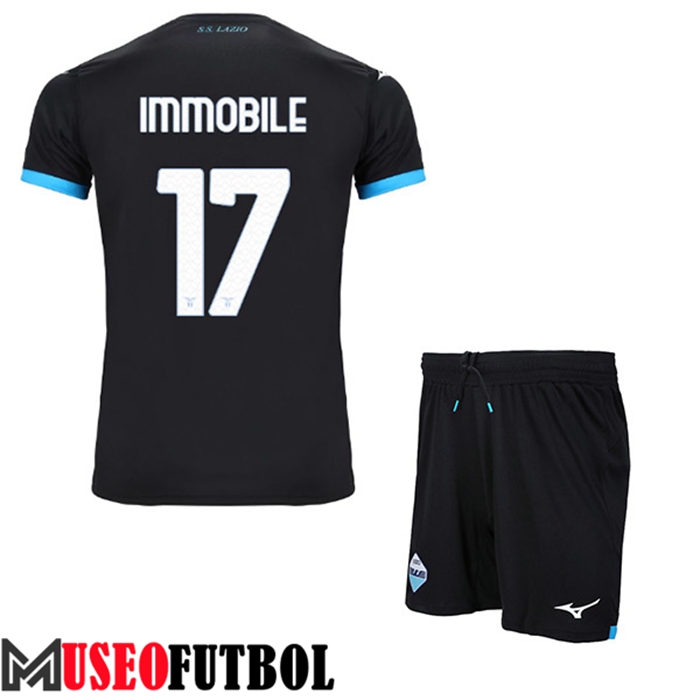 Camiseta SS Lazio (IMMOBILE #17) Ninos Segunda 2022/23