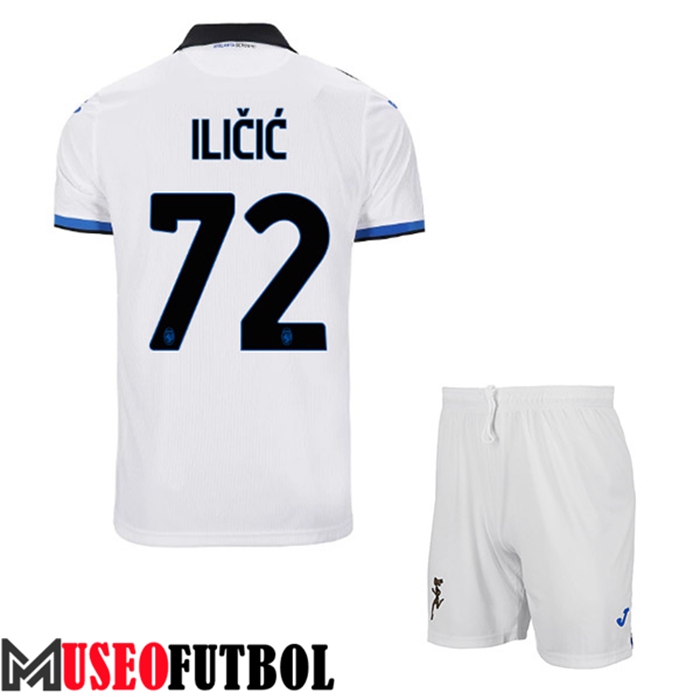 Camiseta Atalanta (ILIČIĆ #72) Ninos Segunda 2022/23