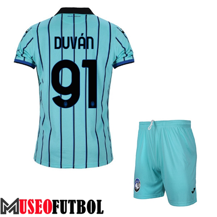 Camiseta Atalanta (DUVÁN #91) Ninos Tercera 2022/23