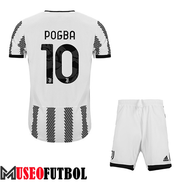 Camiseta Juventus (POGBA #10) Ninos Primera 2022/23