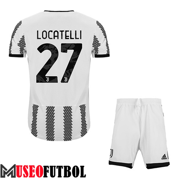 Camiseta Juventus (LOCATELLI #27) Ninos Primera 2022/23