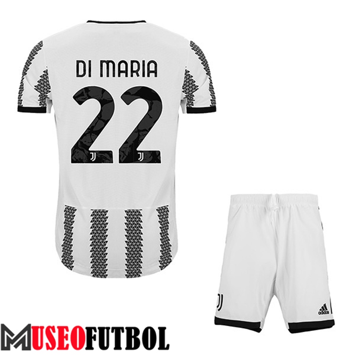 Camiseta Juventus (DI MARIA #22) Ninos Primera 2022/23