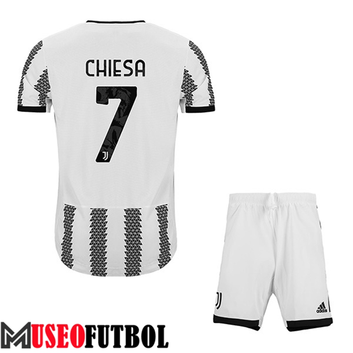 Camiseta Juventus (CHIESA #7) Ninos Primera 2022/23