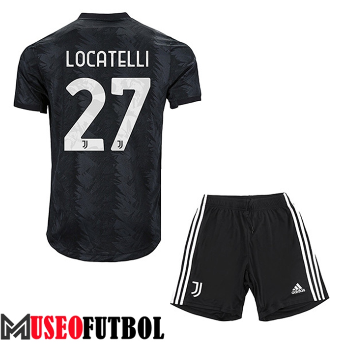 Camiseta Juventus (LOCATELLI #27) Ninos Segunda 2022/23