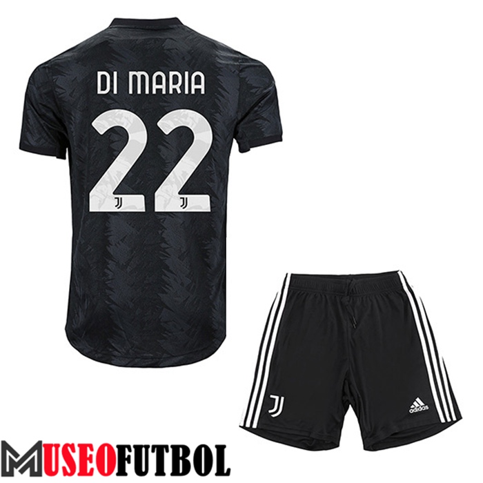 Camiseta Juventus (DI MARIA #22) Ninos Segunda 2022/23