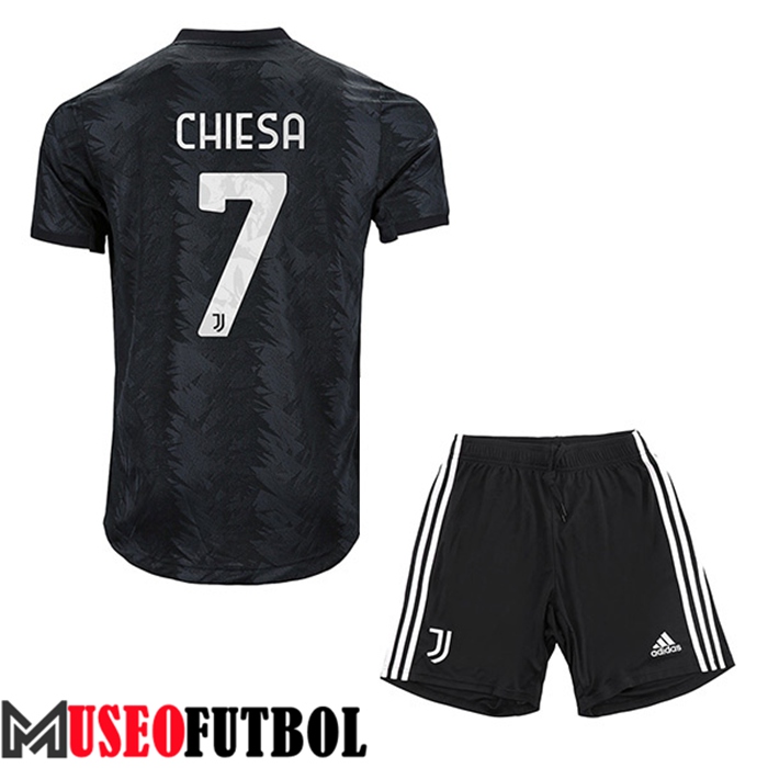 Camiseta Juventus (CHIESA #7) Ninos Segunda 2022/23