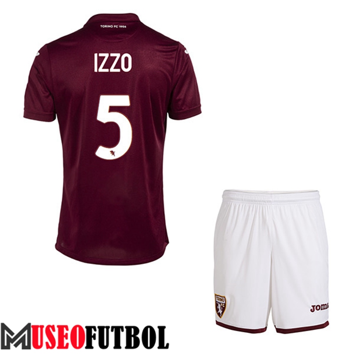 Camiseta Torino (IZZO #5) Ninos Primera 2022/23